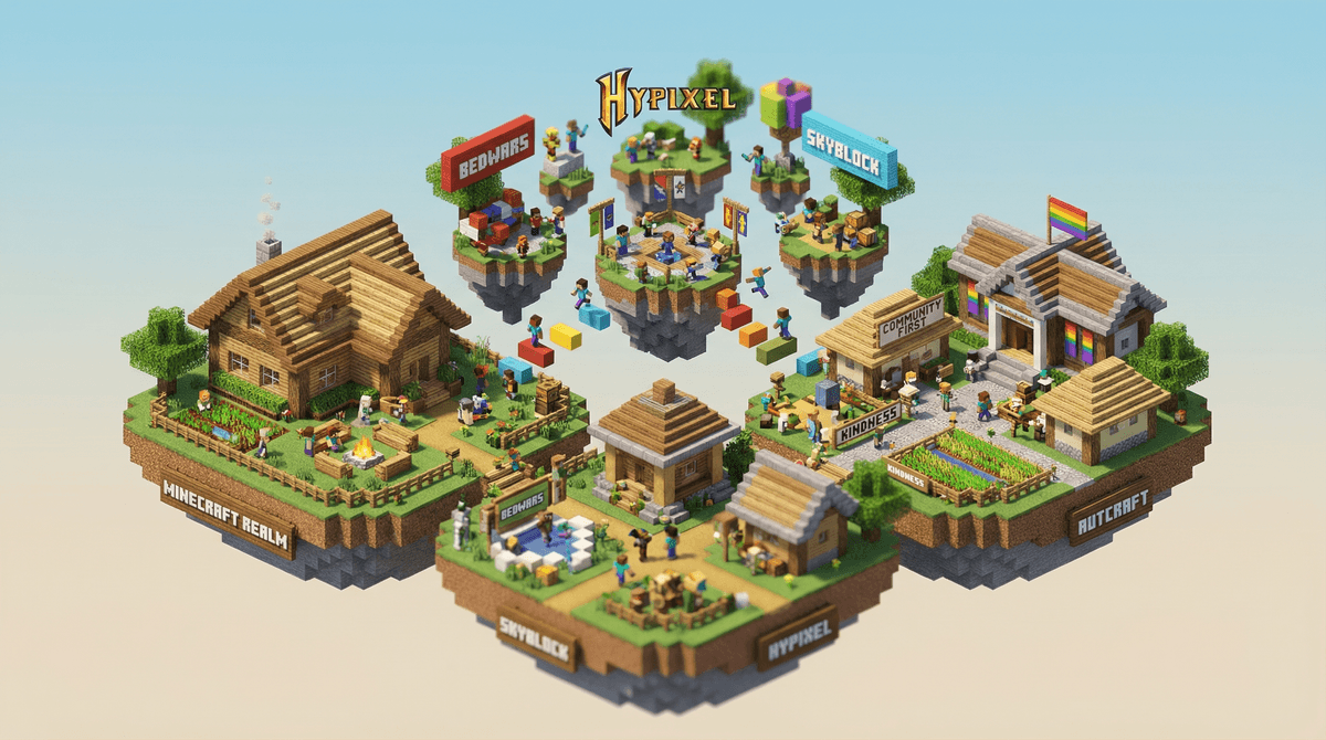 Illustration for Beyond the Solo Sandbox: The Minecraft Server Guide for Parents