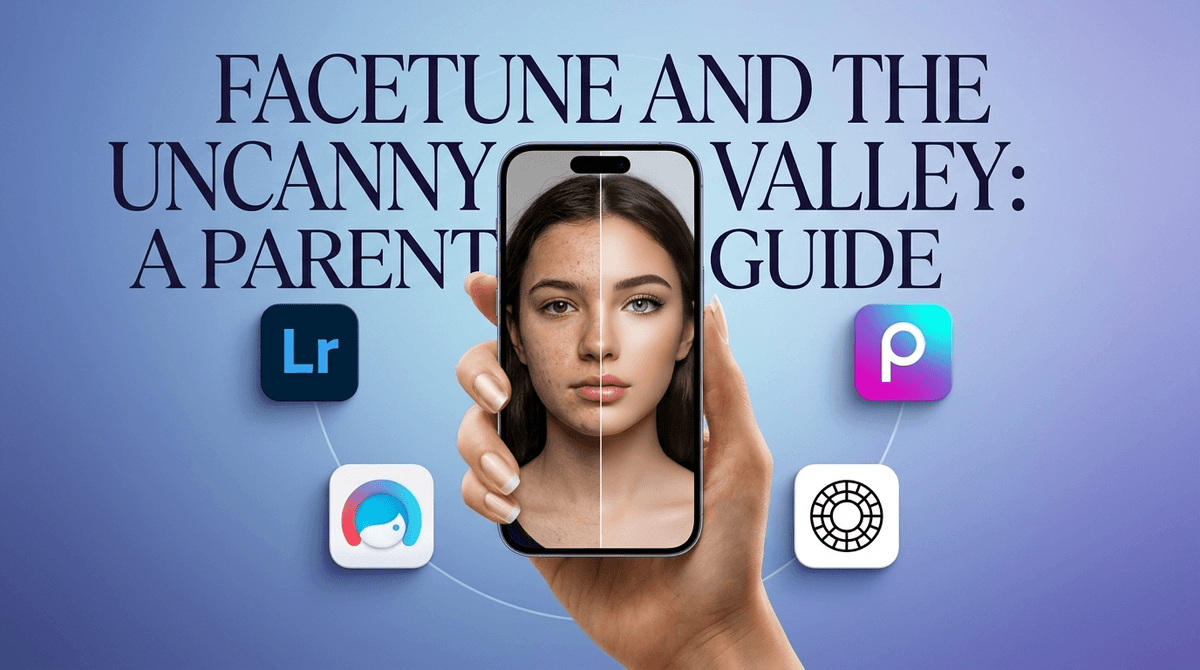 Facetune, Filters, and the 'Uncanny Valley': When Your Teen Asks for Photo Editing Apps