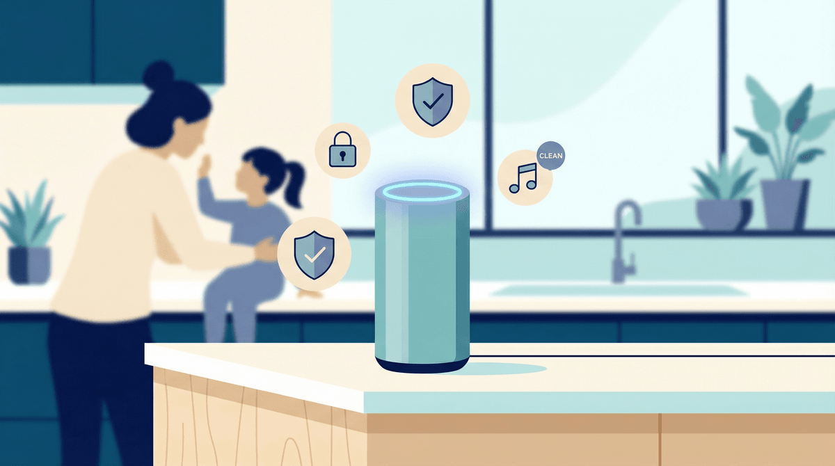 Illustration for Alexa Kids Mode: How to Block Explicit Music and Set Limits