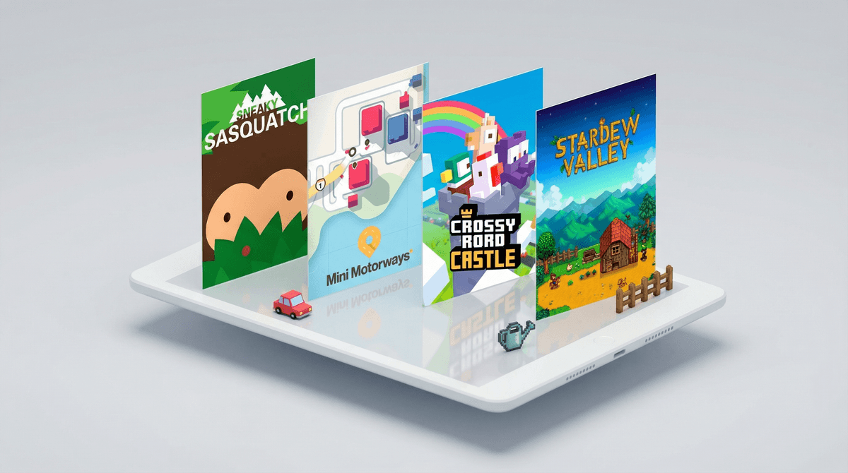 Illustration for Apple Arcade Ad-Free Games: No Ads or In-App Purchases