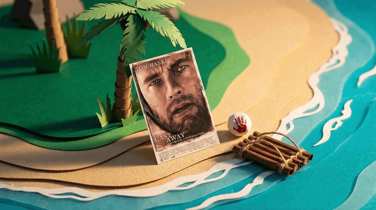 Illustration for Movie with Tom Hanks on an Island: Why Cast Away is a Must-See