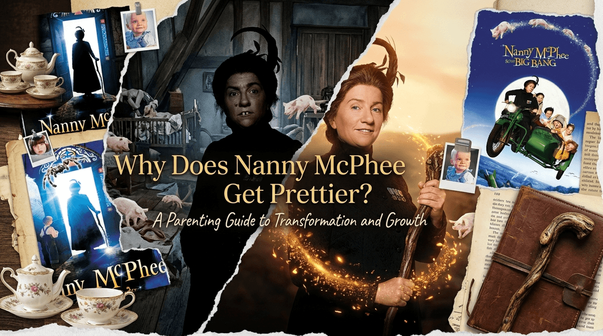 Illustration for Why Does Nanny McPhee Get Prettier? A Parent's Guide