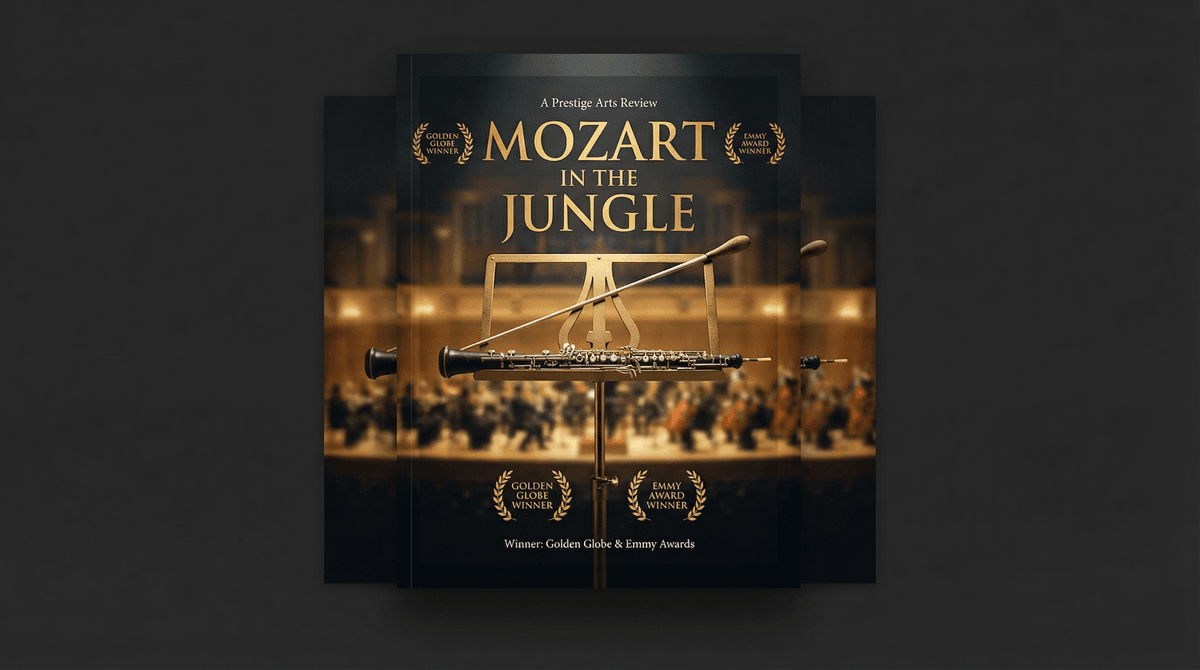 Illustration for Why Mozart in the Jungle Was a Critical Hit: Golden Globes, Emmys & What Parents Should Know