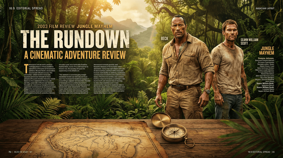 Illustration for Why The Rundown Is Still The Rock's Best Action Comedy