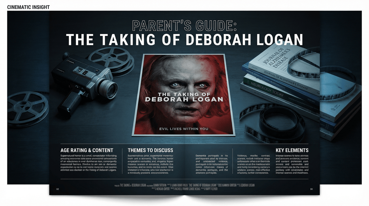 Illustration for The Taking of Deborah Logan Parents Guide: Rated R for Gore