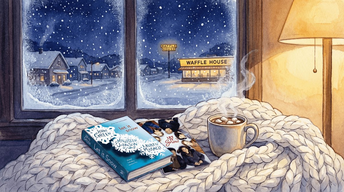 Illustration for Let It Snow: Why This Cozy Holiday Romance Is Perfect for Your Middle Schooler
