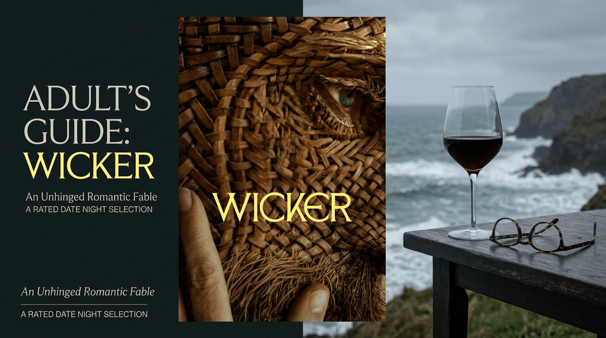 Illustration for Wicker (2026): A Parent’s Guide to Olivia Colman’s Unhinged New Romance