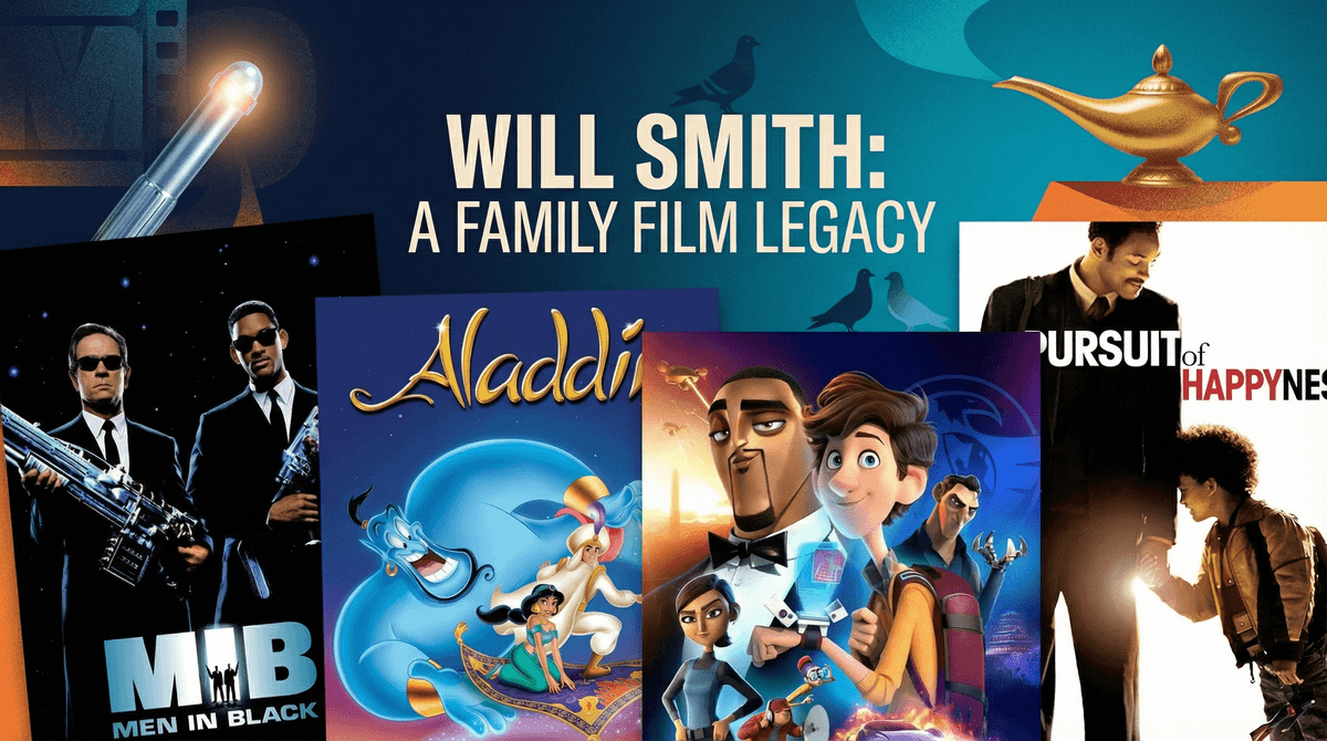 Illustration for 12 Best Will Smith Family Movies Ranked by Age Group