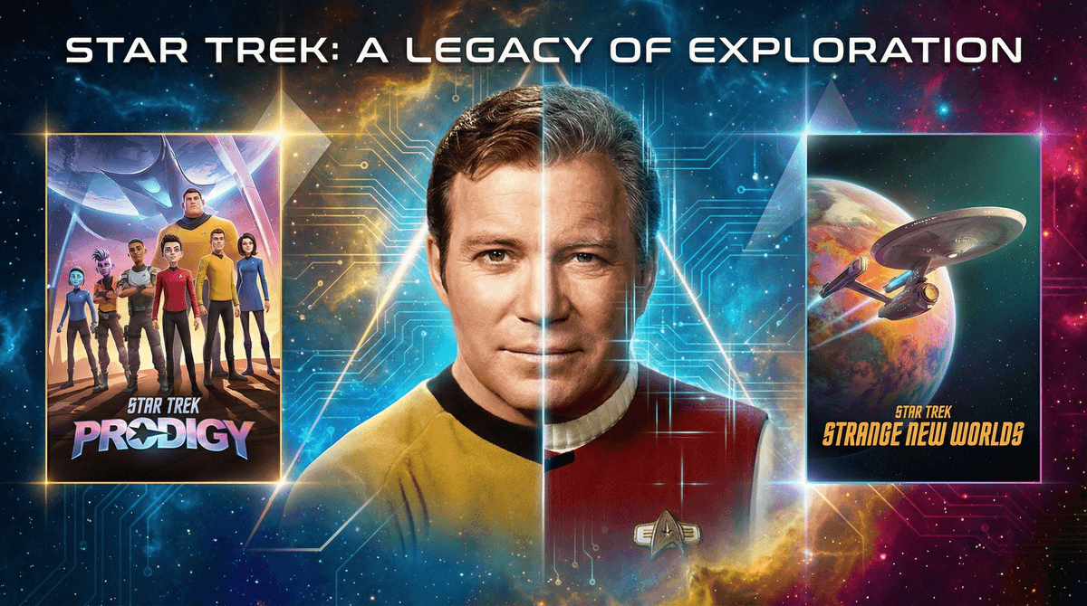 Illustration for William Shatner's 2024 Star Trek Projects: What Families Should Know