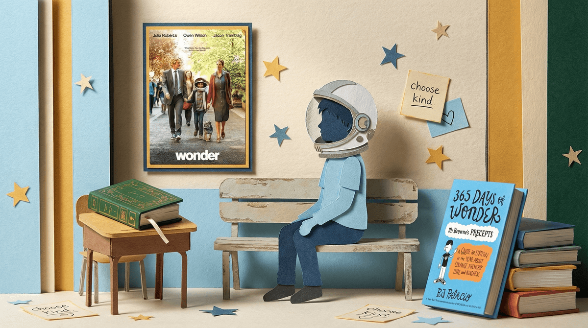Illustration for Wonder Movie: A Parent's Guide to Empathy and Acceptance