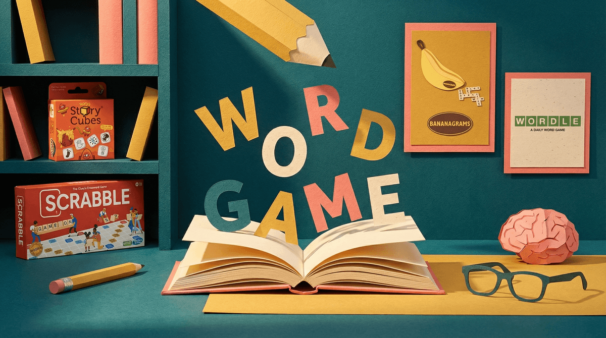 Illustration for Word Games for Kids: Building Vocabulary Without Screens