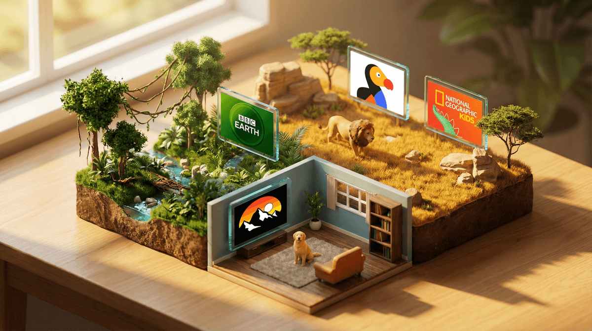 Illustration for 12 Best Animal YouTube Channels for Kids: Ranked