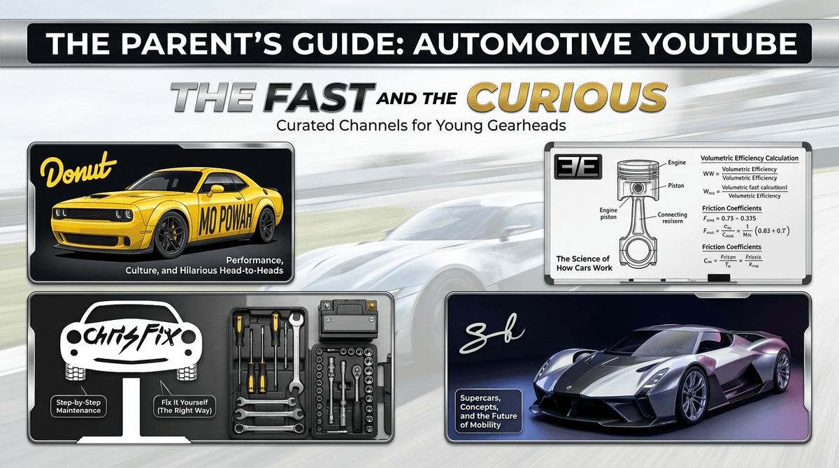 The Fast and the Curious: A Parent’s Guide to YouTube Car Channels