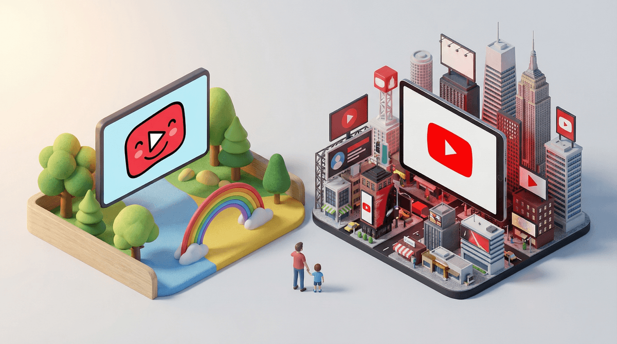 Illustration for Is YouTube Kids a Separate App? Differences Parents Must Know