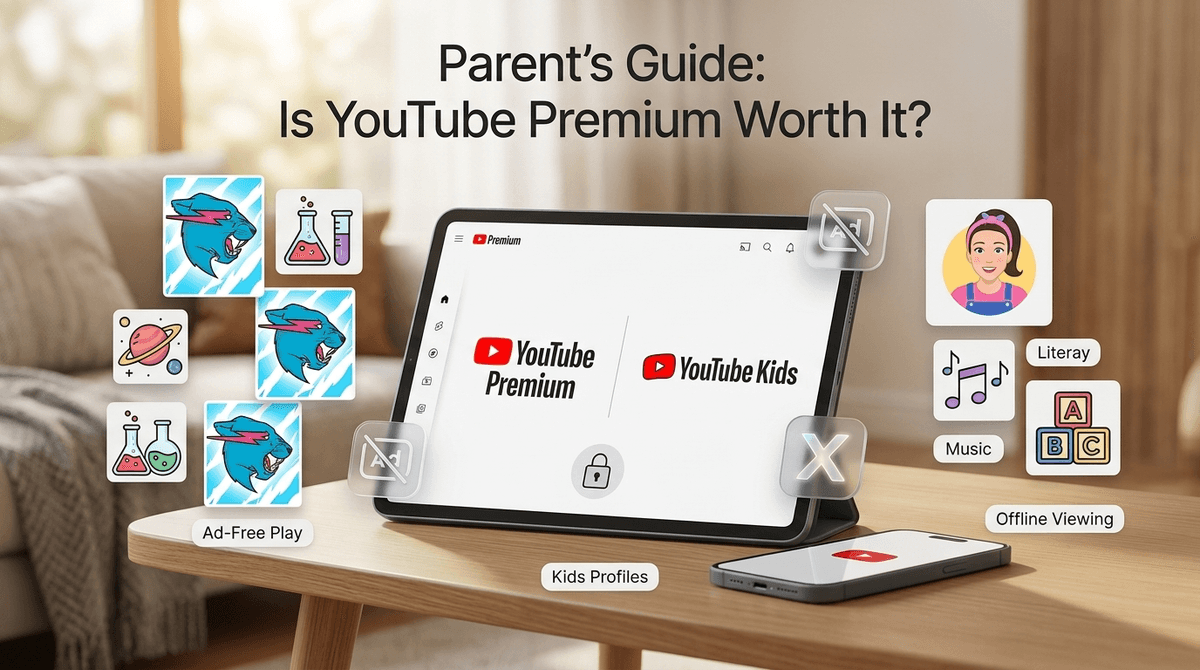 YouTube Kids Premium: Is the $22.99 Family Plan Worth It?