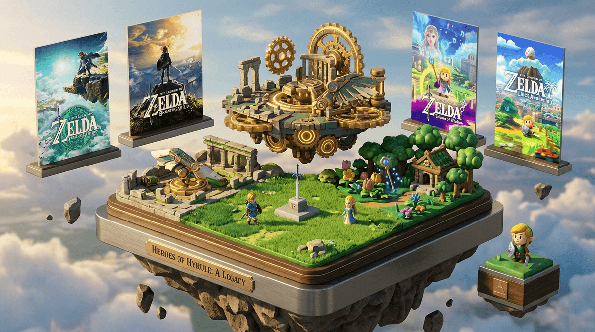 Illustration for The Legend of Zelda: Why It’s the 'Gold Standard' for Digital Play