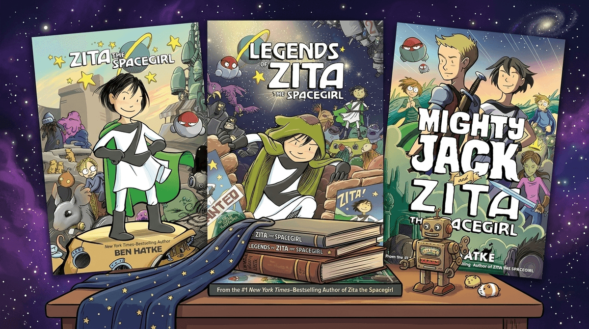 Illustration for Zita the Spacegirl: The Intergalactic Hero Your Kid is Obsessed With