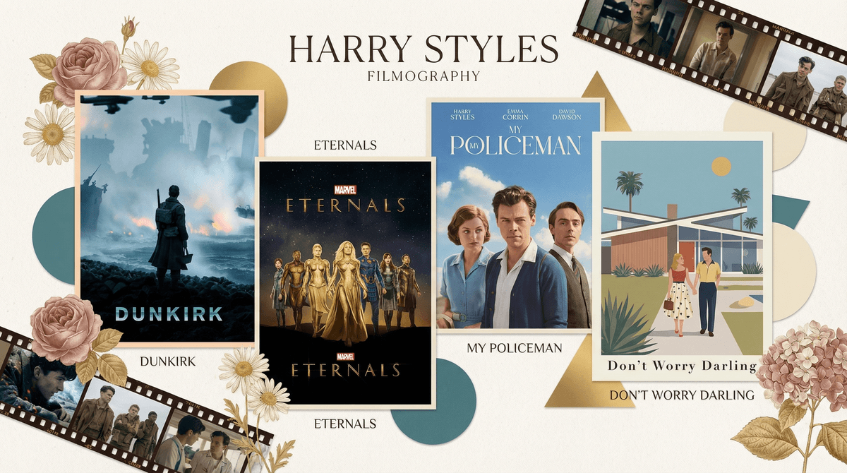Illustration for Harry Styles Movies for Middle Schoolers: What Parents Need to Know