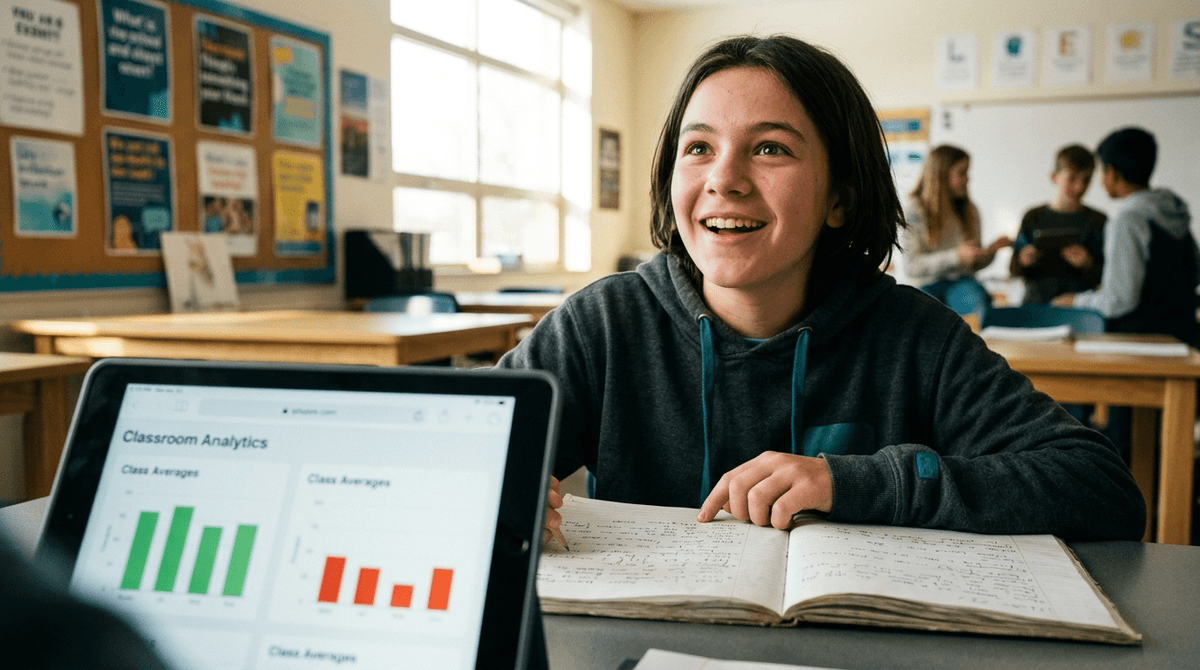 Illustration for Automated School Dashboards Miss Individual Student Breakthroughs