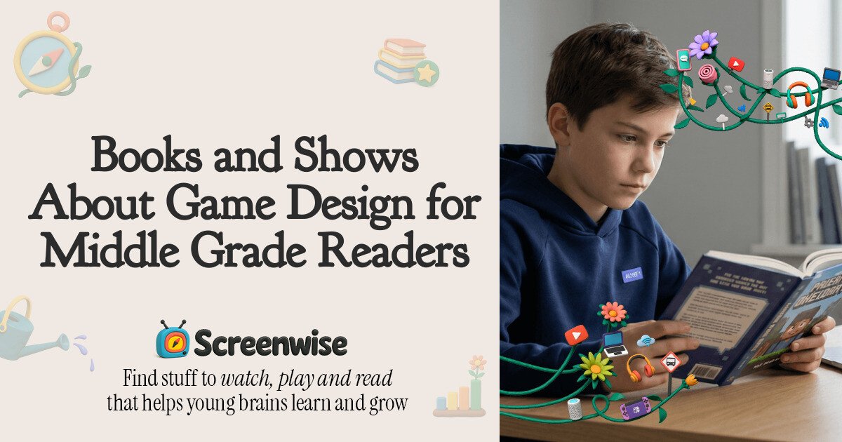 Screenreader Game Books and Shows About Game Design for Middle Grade Readers – Guide ...