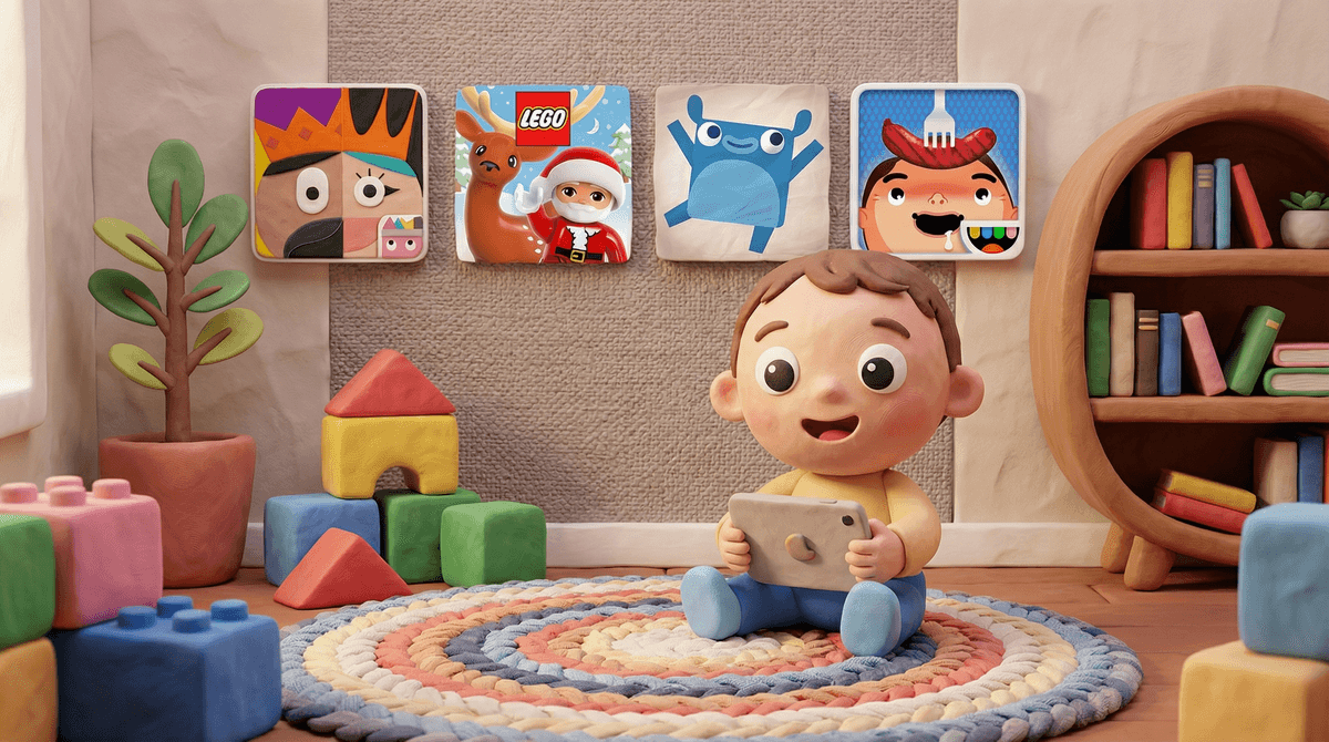 Illustration for The Best Preschool-Friendly Games: Screen Time That Actually Supports Development