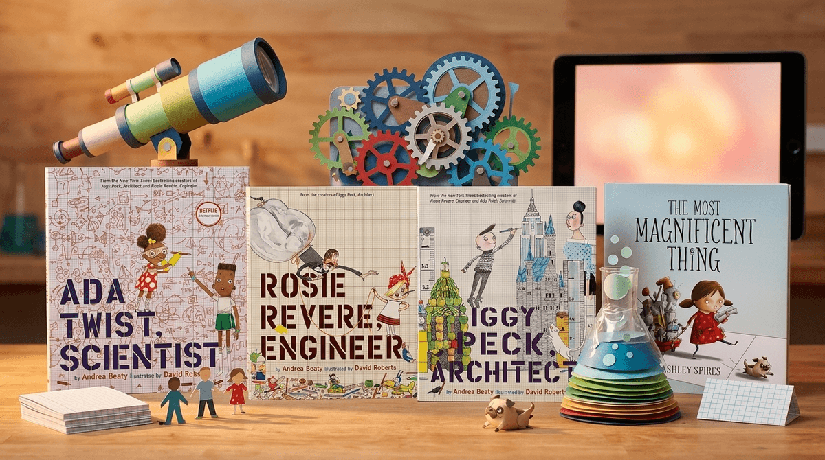 The Ada Twist Effect: How Preschool STEM Books Bridge Screen Time and Science
