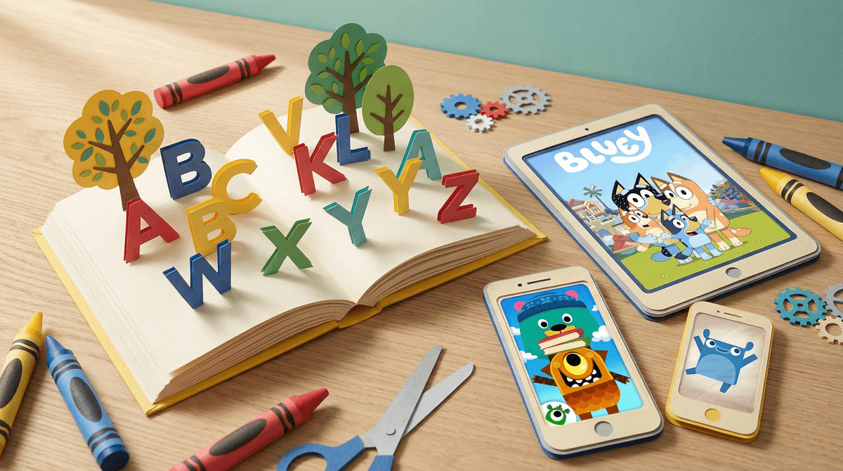 Building Preschool Literacy Skills in the Digital Age