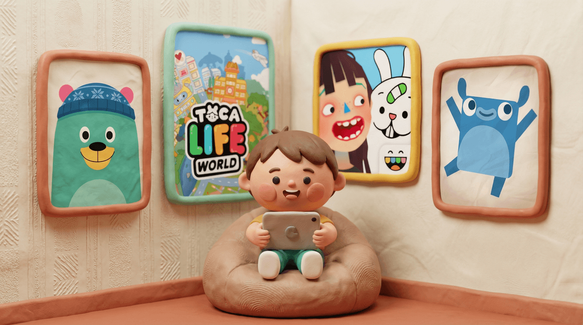 Illustration for Games for Preschoolers: Screen Time That Actually Helps Them Learn