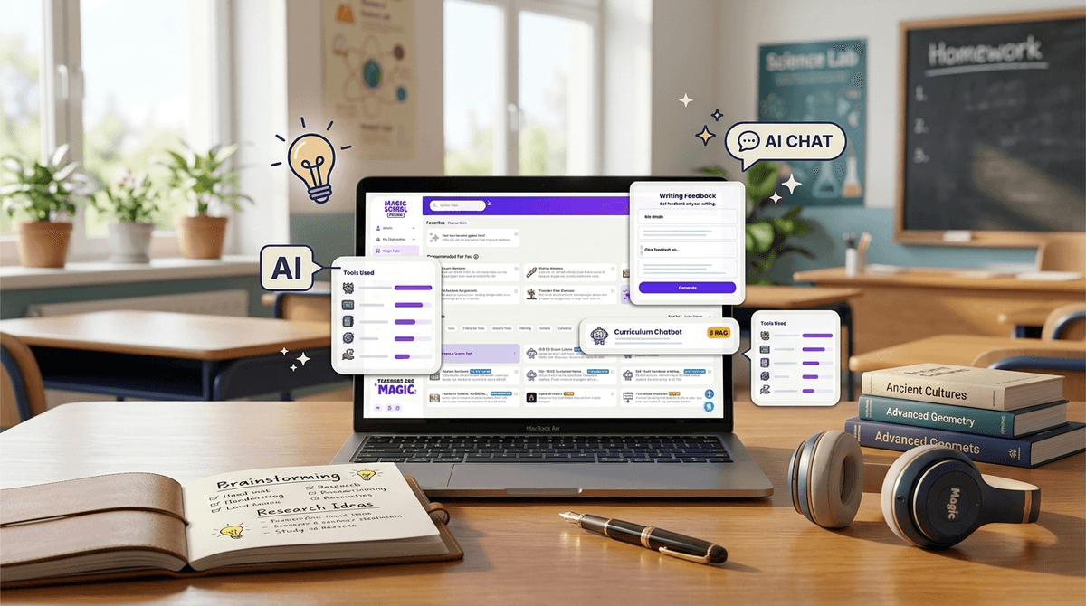 Illustration for MagicSchool AI vs ChatGPT vs Claude: Best for Teachers?