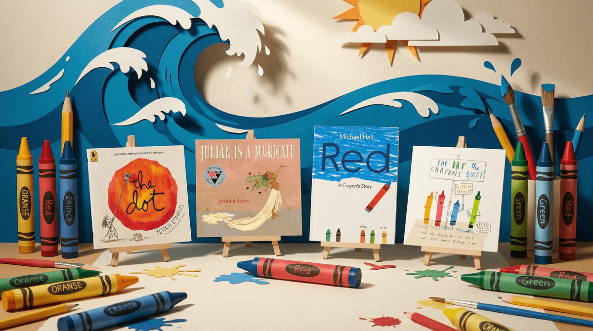 Illustration for Red: A Crayon's Story - When Your Preschooler's Favorite Book Tackles Identity