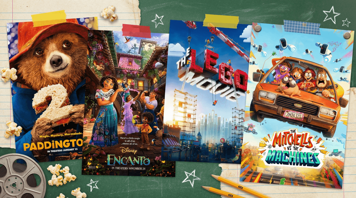 Illustration for The Best Movies for School Movie Night: Age-Appropriate Picks That Teachers and Parents Both Approve