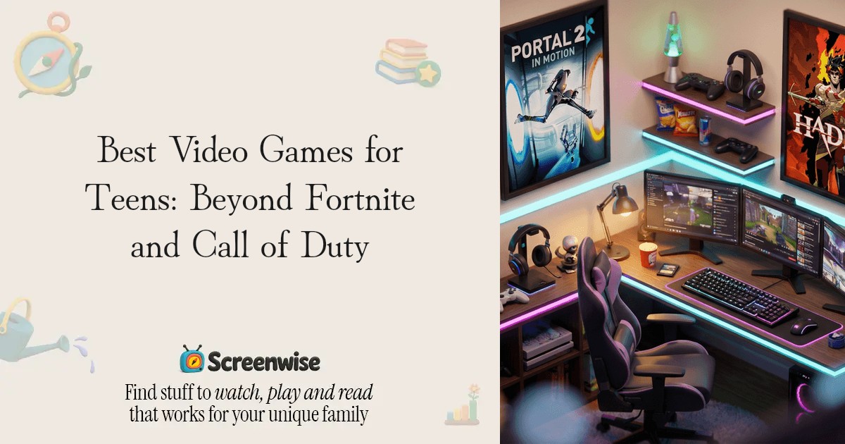 Best Video Games for Teens: Beyond Fortnite and Call of Duty – Guide
