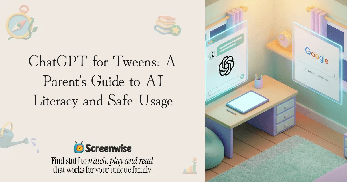 ChatGPT for Tweens: A Parent's Guide to AI Literacy and Safe Usage ...