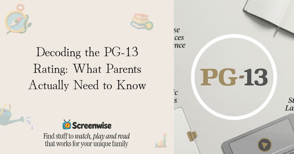 PG-13 Meaning: What 'Parents Strongly Cautioned' Really Means – Guide ...