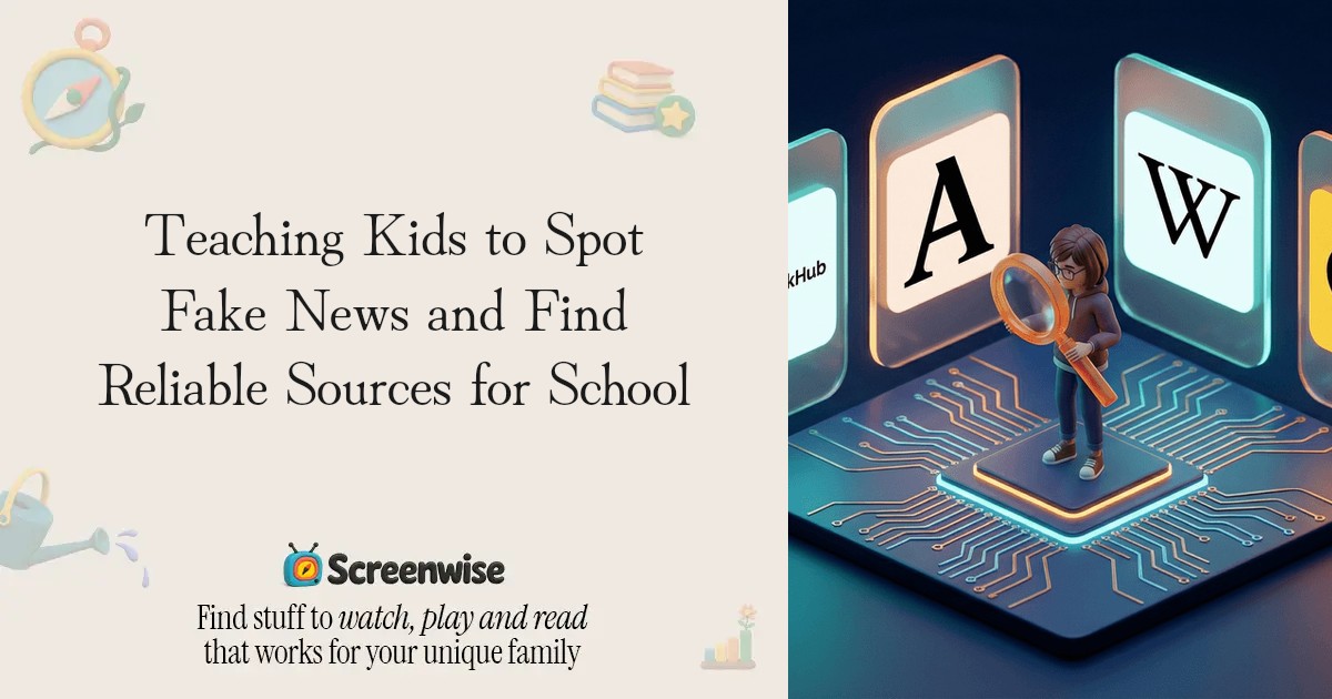Teaching Kids to Spot Fake News and Find Reliable Sources for School ...