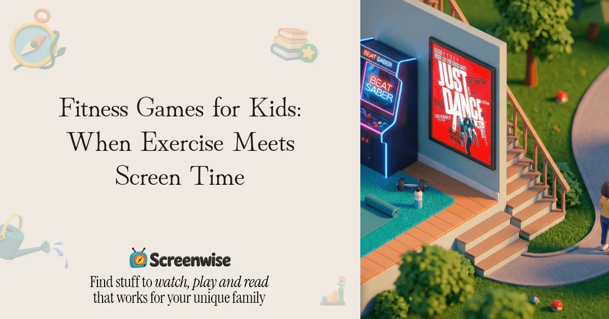 Screen Computer Exercise Fitness Games for Kids: When Exercise Meets Screen Time – Guide ...
