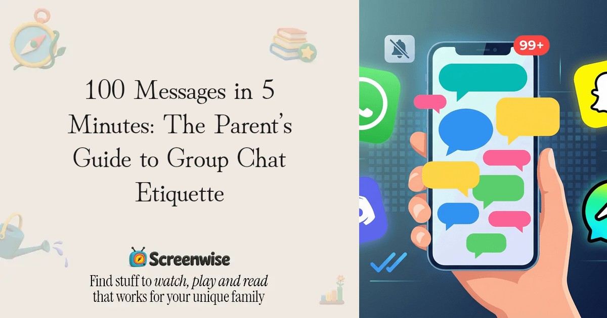 Group Chat Roles 100 Messages in 5 Minutes: The Parent’s Guide to Group Chat Etiquette ...