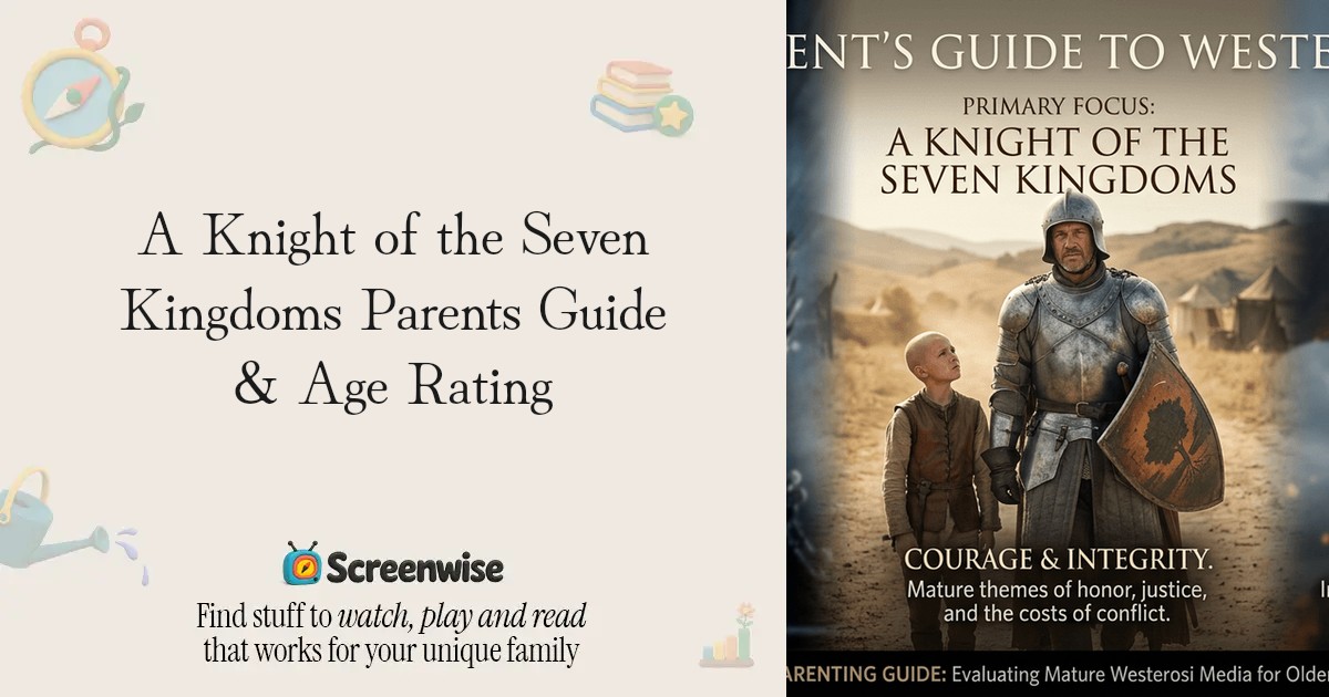 A Knight Of The Seven Kingdoms Rating Age: How Old Is A Knight Of The Seven Kingdoms Rating In 2026?
