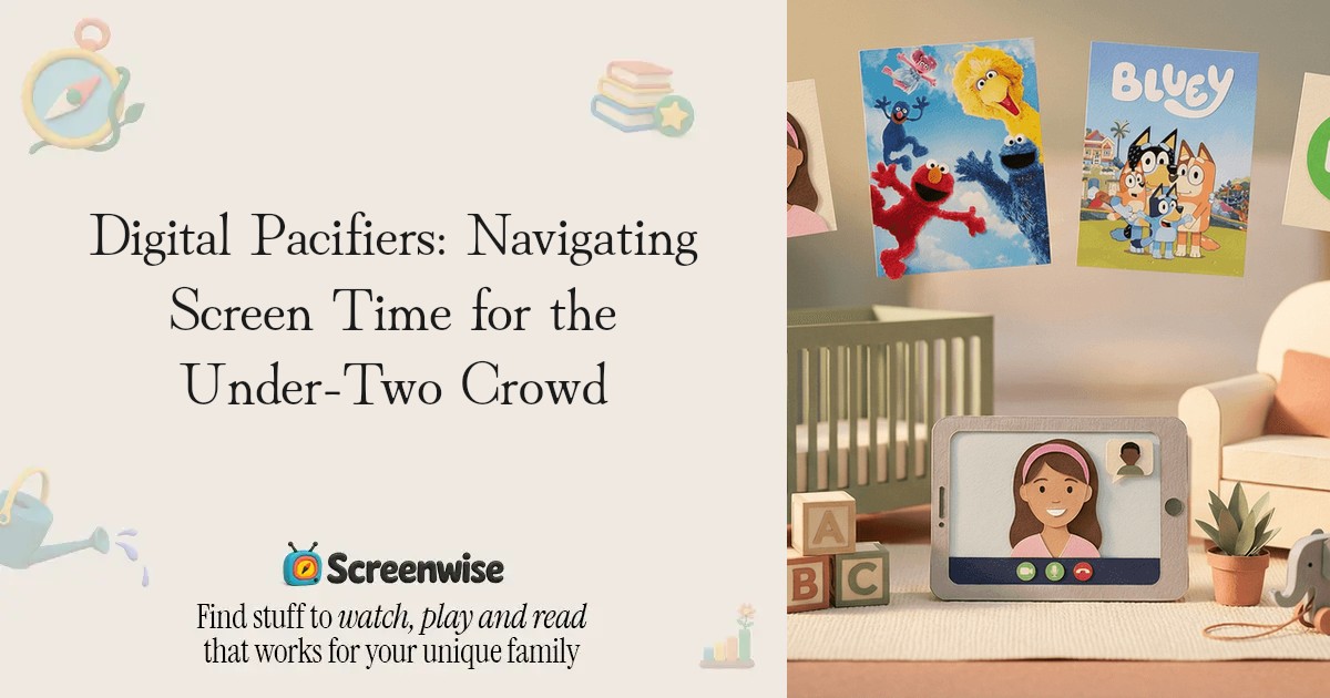 Screen Pacifier Digital Pacifiers: Navigating Screen Time for the Under-Two Crowd ...