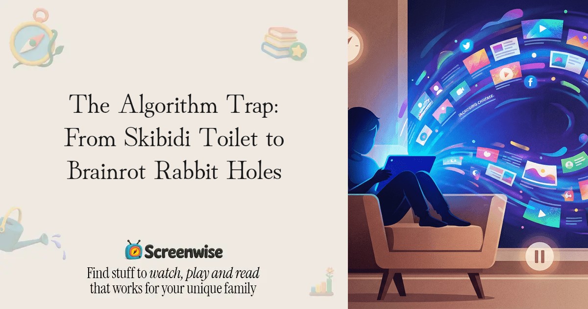 The Algorithm Trap The Algorithm Trap: From Skibidi Toilet to Brainrot Rabbit Holes ...