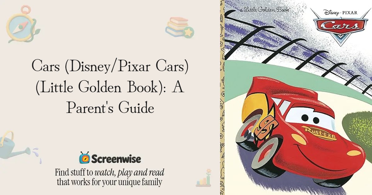 Cars (Disney/Pixar Cars) (Little Golden Book) – WISE Score & Parent ...