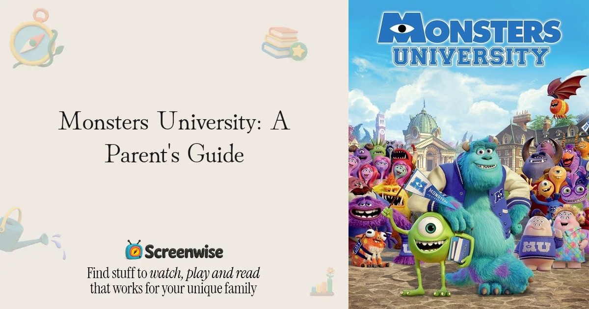 Monsters University  WISE Score & Parent Review | Screenwise