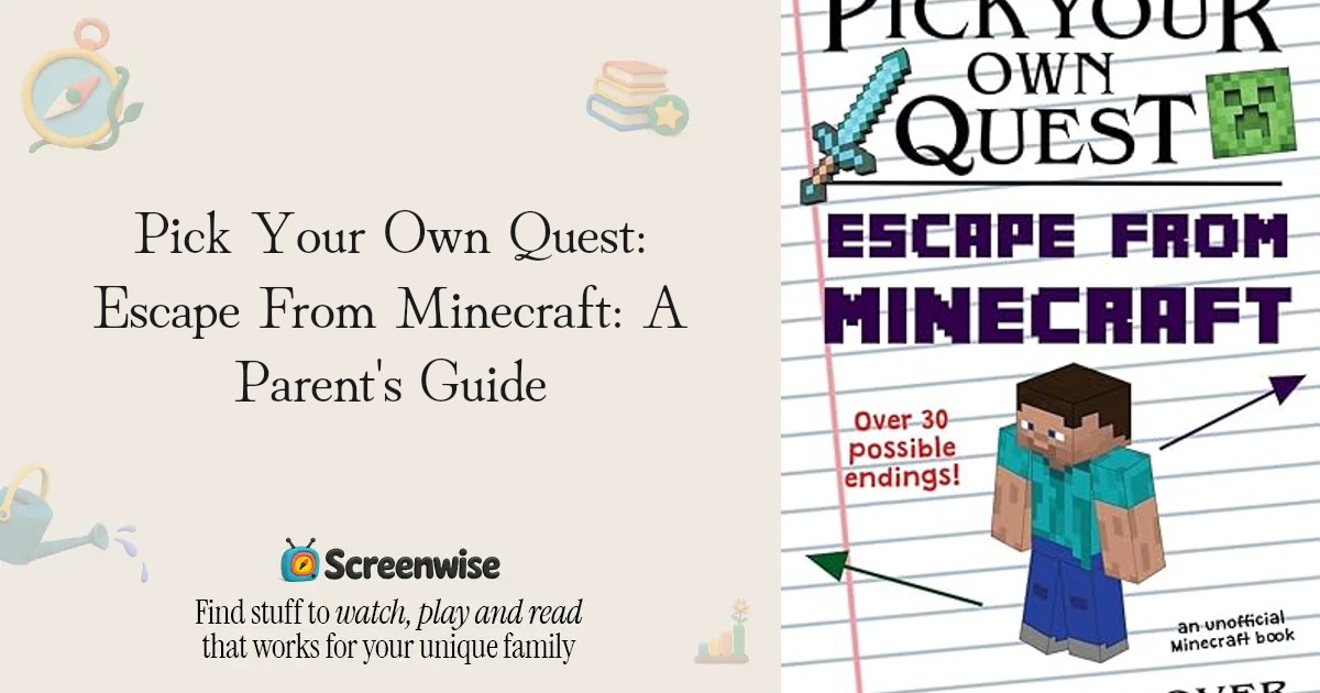 Pick Your Own Quest: Escape From Minecraft – WISE Score & Parent Review ...