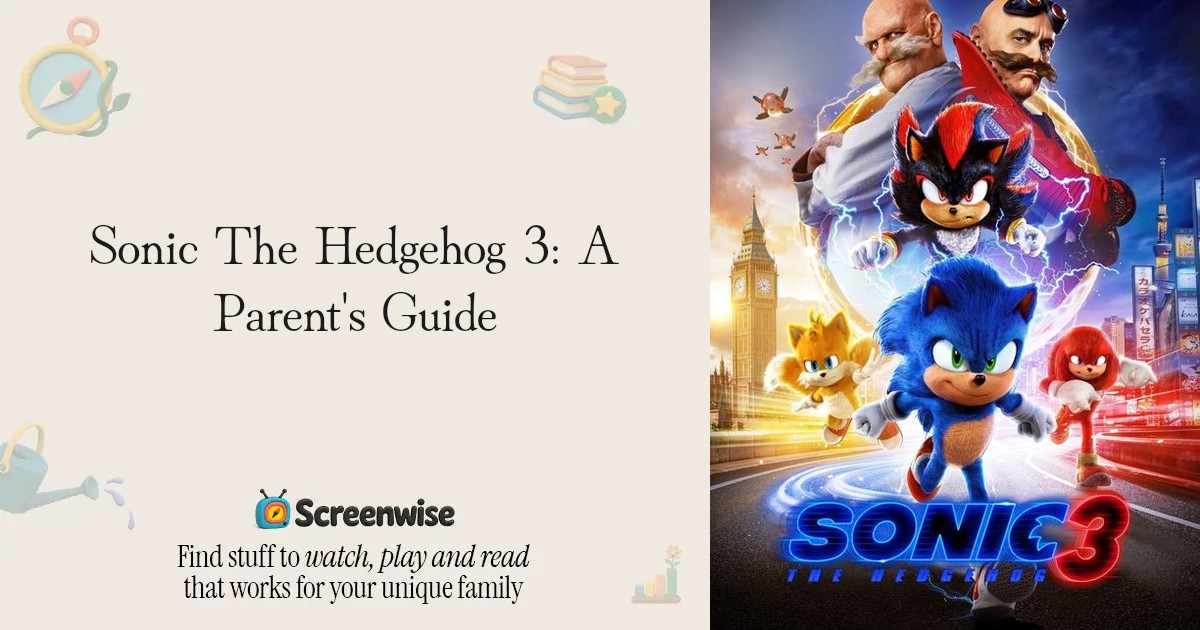 Sonic The Hedgehog 3 – WISE Score & Parent Review | Screenwise
