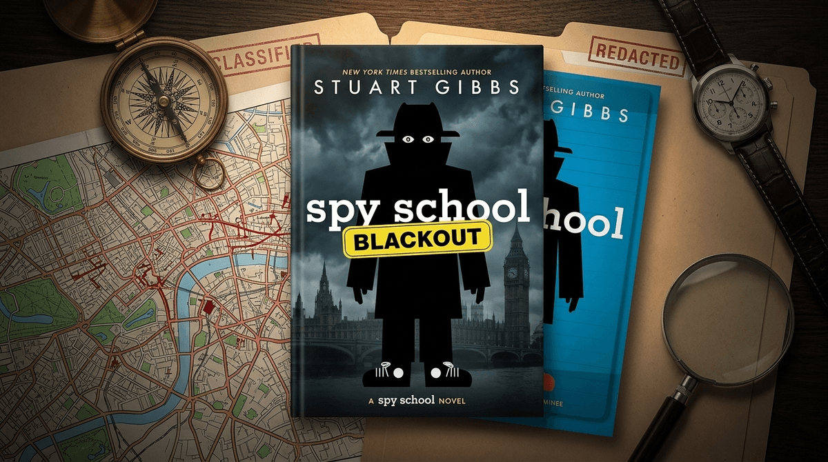 Illustration for Spy School Blackout: A Survival Guide for the Screen-Obsessed