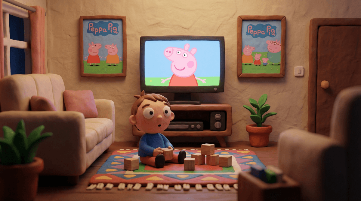 Illustration for Is Peppa Pig Too Much? Recognizing Overstimulation Signs in Your Preschooler