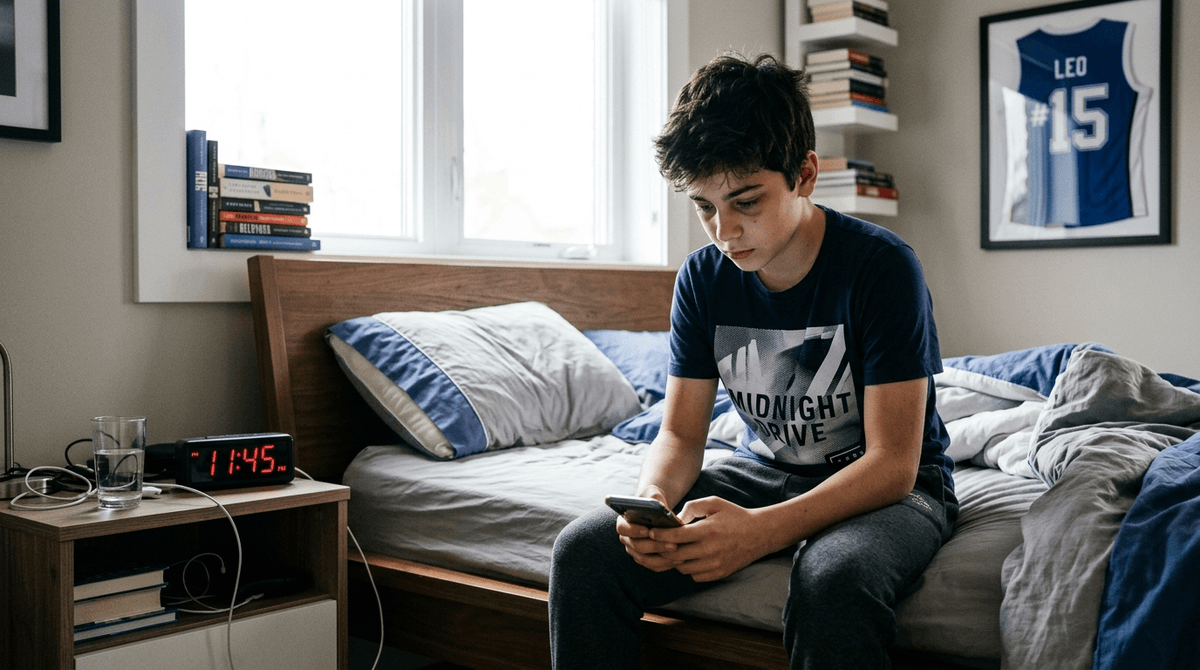 Illustration for Preschool Screen and Sleep Habits Predict Middle School Lifestyle Drift