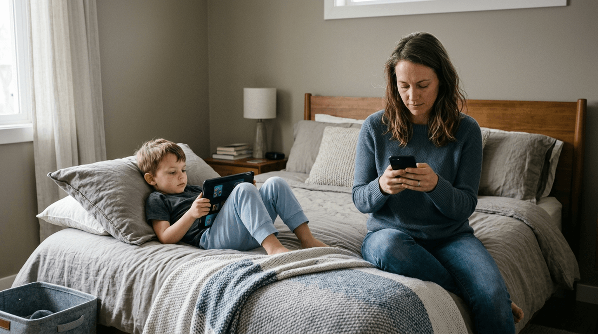 Illustration for Preschoolers Exceed All Major Screen Time Limits Regardless of Guidelines