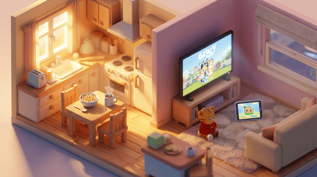 Cocomelon and Cheerios: Navigating the Pre-School Morning Screen Routine