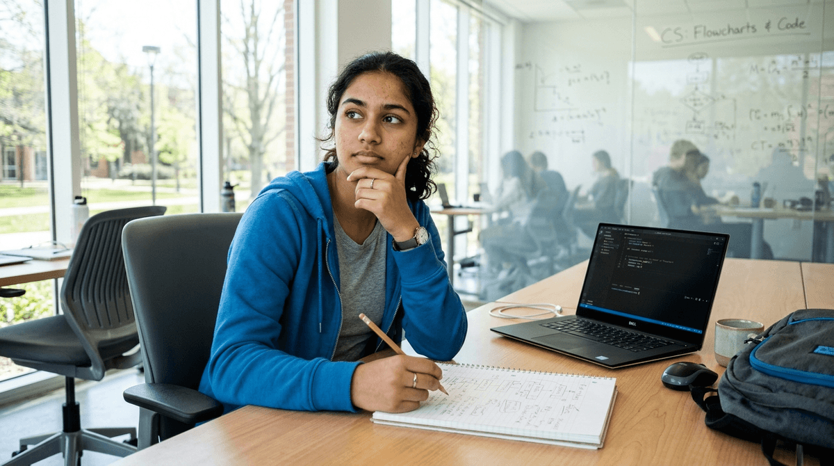Illustration for Screenwise guide: School Coding Classes May Create a Hidden AI Literacy Ceiling